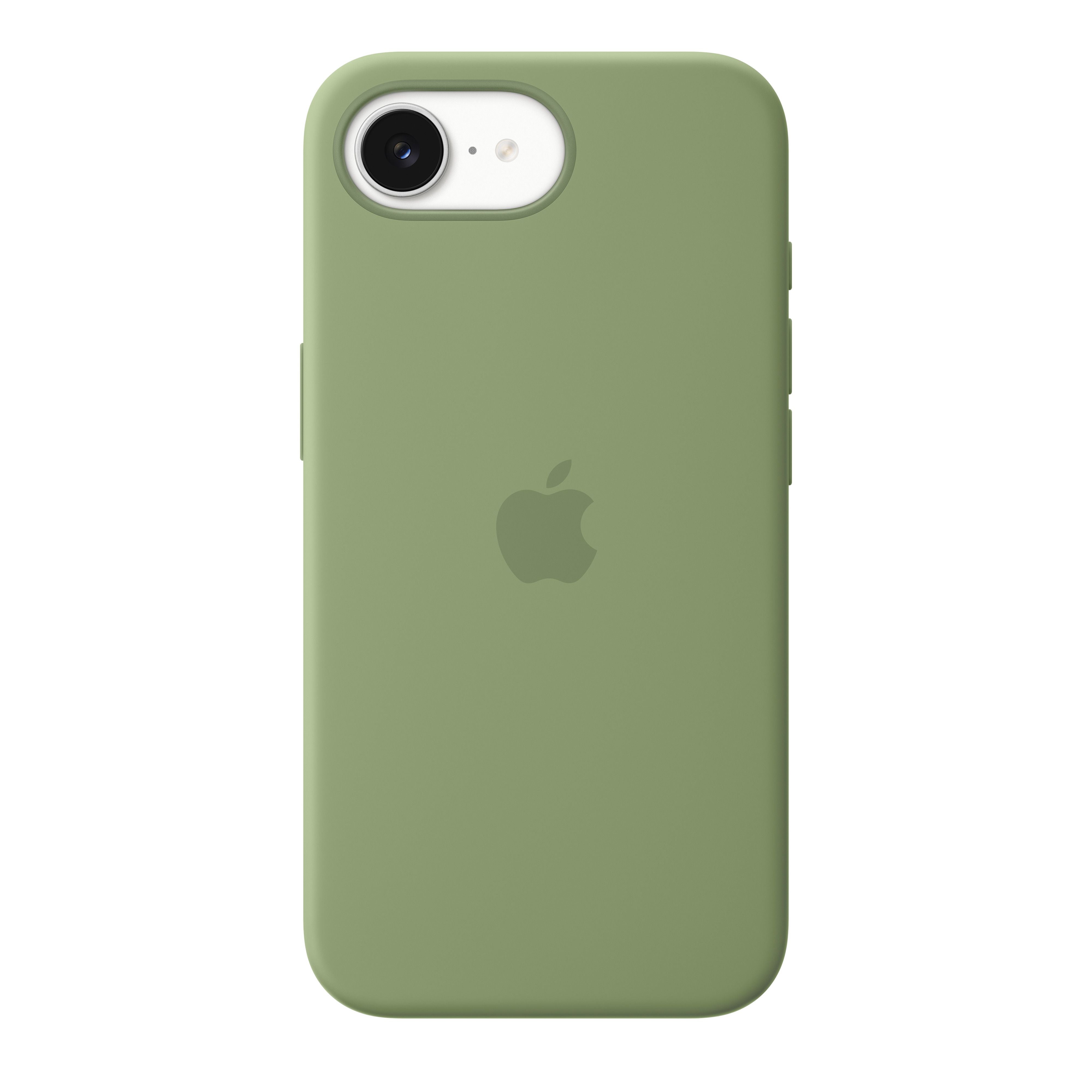 iPhone 17e Silicone Case with MagSafe – Light Moss – Machines