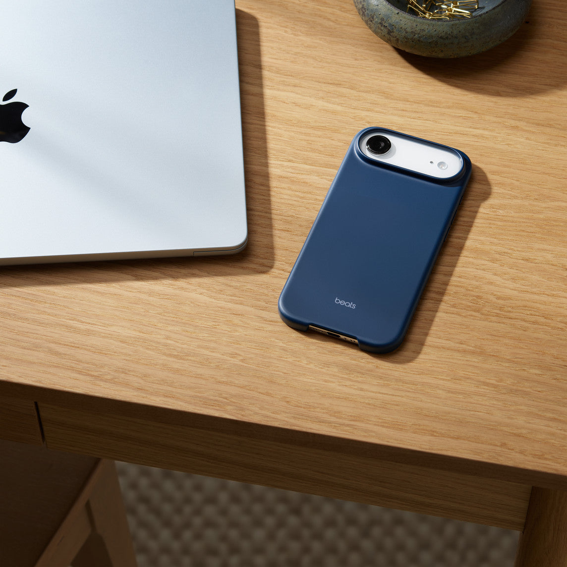 Beats iPhone Air Case with MagSafe and Camera Control — Bedrock Blue