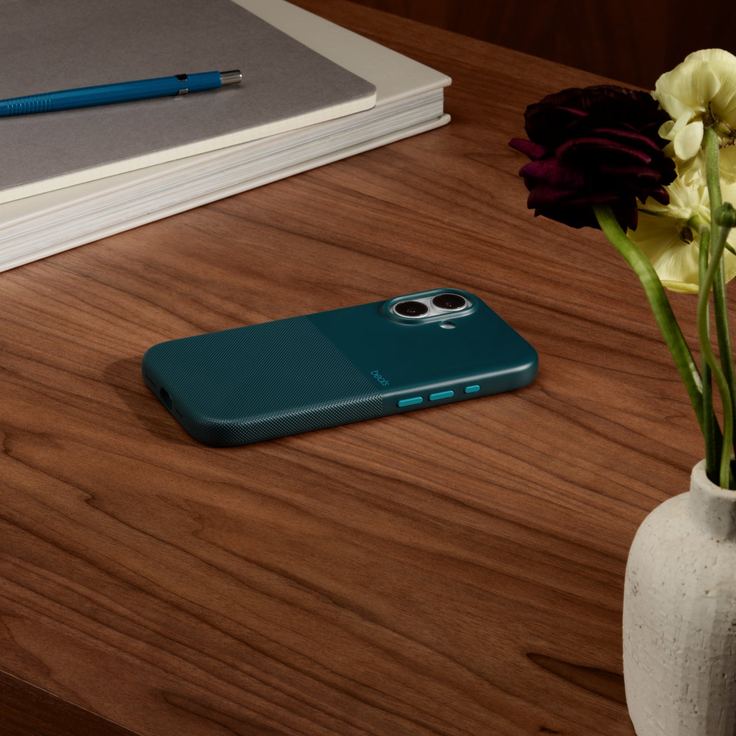 Beats iPhone 17 Rugged Case with MagSafe and Camera Control – Rocky Blue