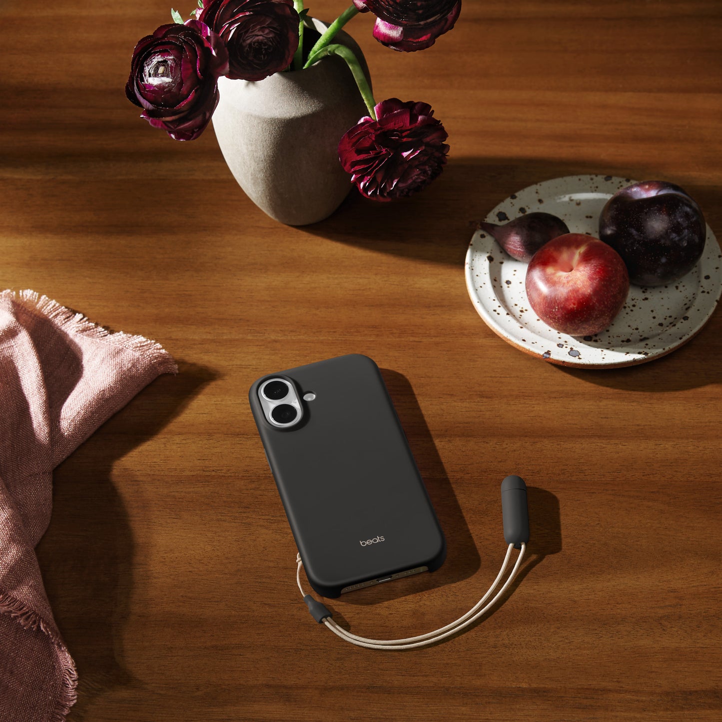 Beats iPhone 17 Kickstand Case with MagSafe and Camera Control - Granite Gray