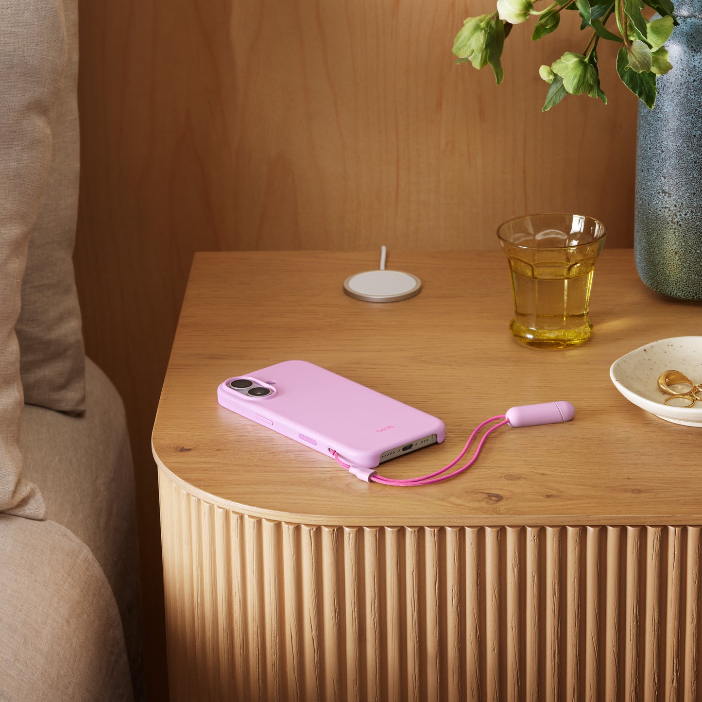 Beats iPhone 17 Kickstand Case with MagSafe and Camera Control - Pebble Pink