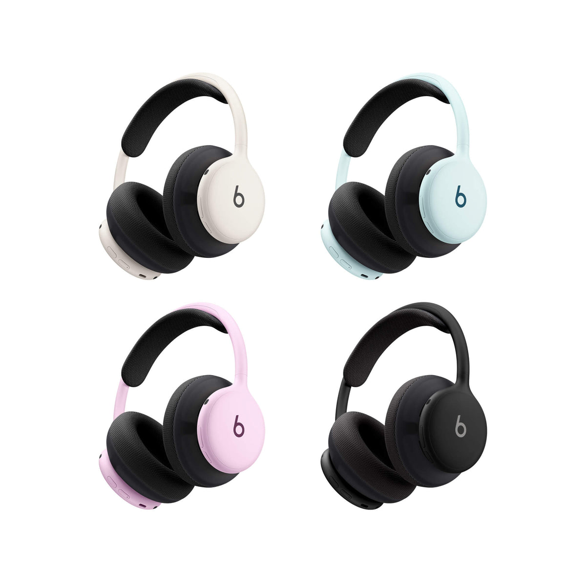 Beats 360 Cushion Kit - Black UltraPlush Cushions for Ear Cups and Headband