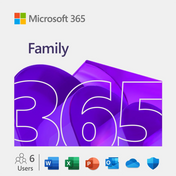 Microsoft 365 Family ESD (1 Year Subscription)