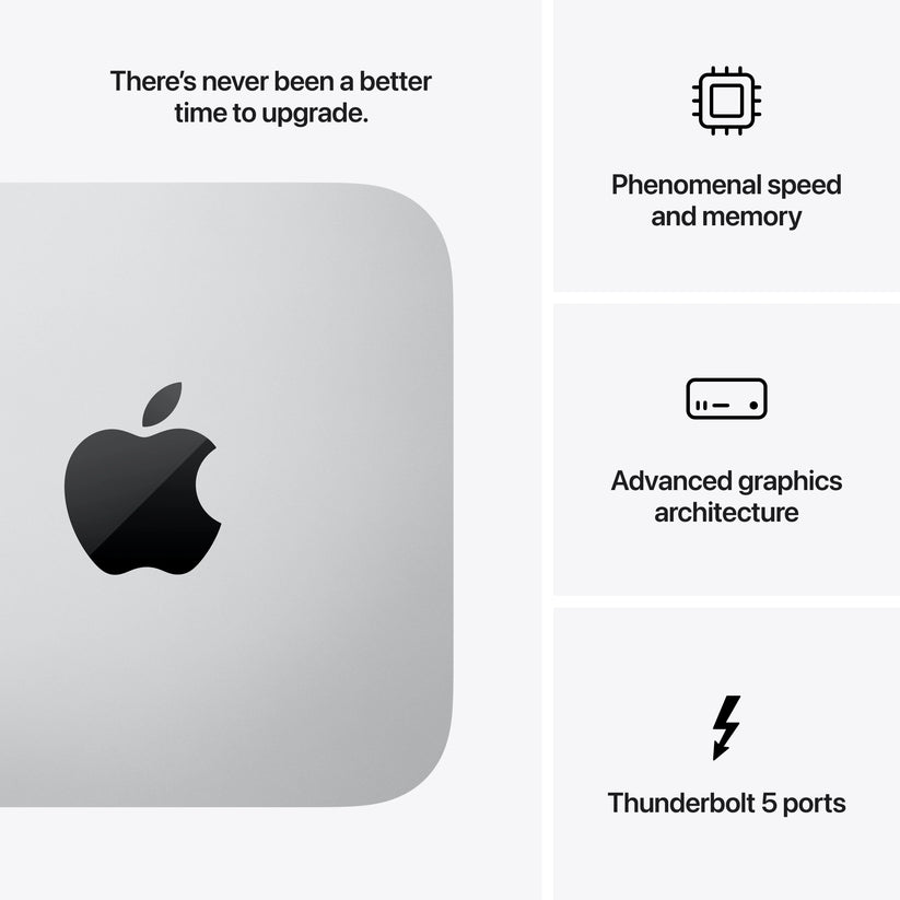 Mac Studio: Apple M5 Max chip with 18-core CPU and 32-core GPU, 512GB SSD