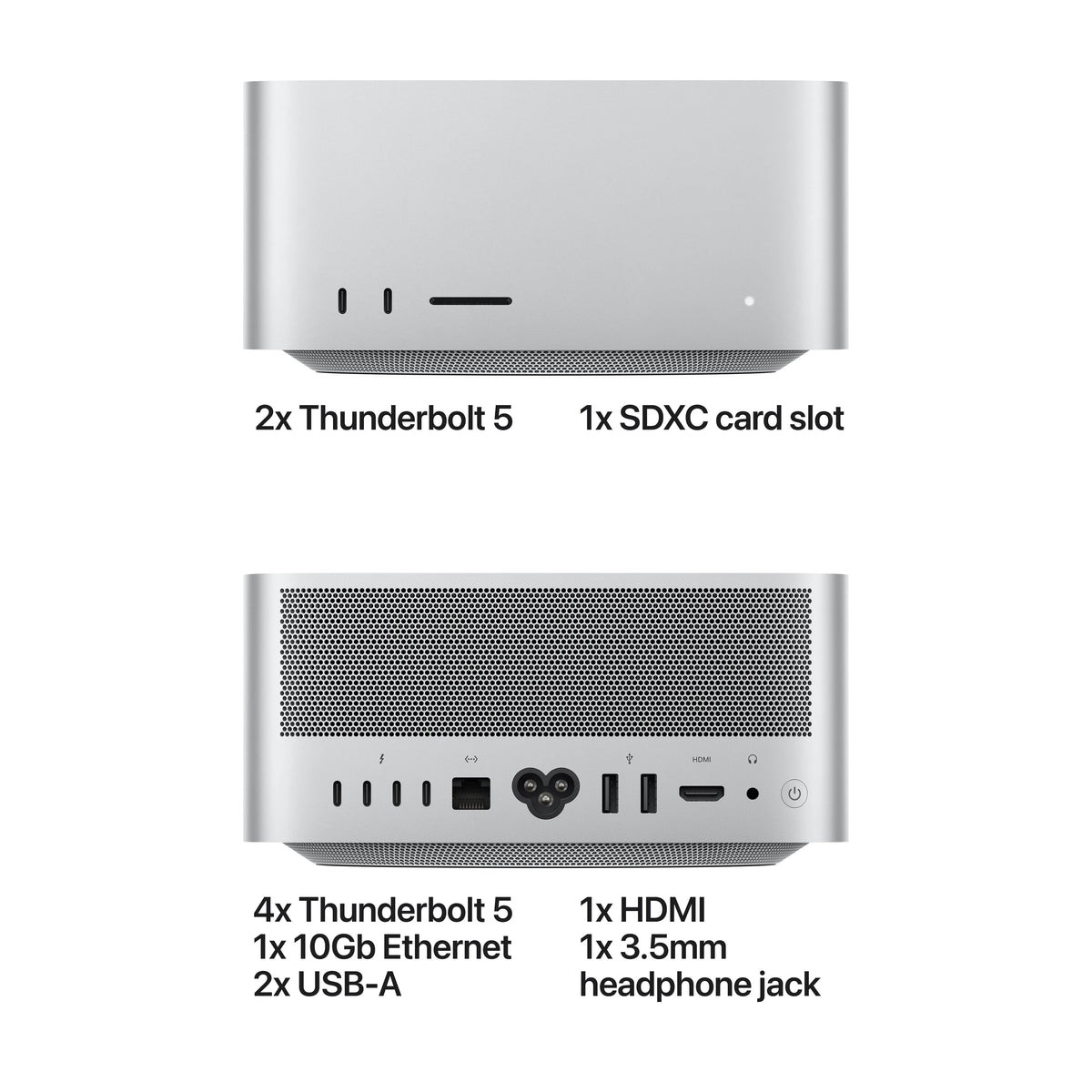 Mac Studio: Apple M5 Ultra chip with 30-core CPU and 64-core GPU, 1TB SSD (Deposit)