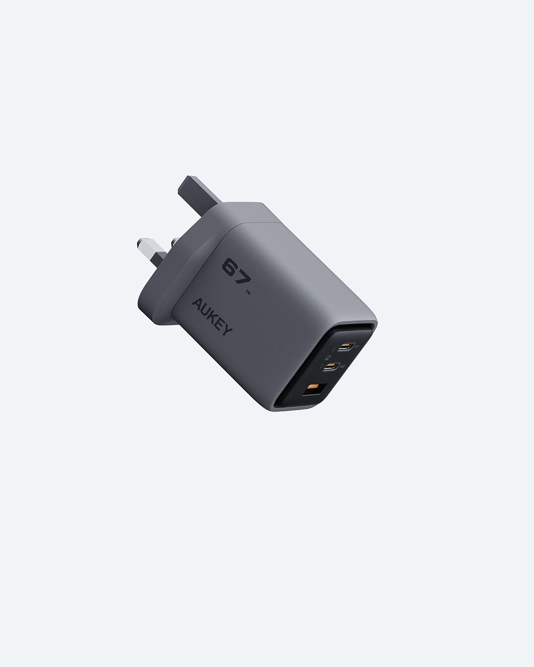 Aukey PA-C3 Comet 67W PD 2C1A Wall Charger - Grey
