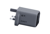 Aukey PA-C3 Comet 67W PD 2C1A Wall Charger - Grey