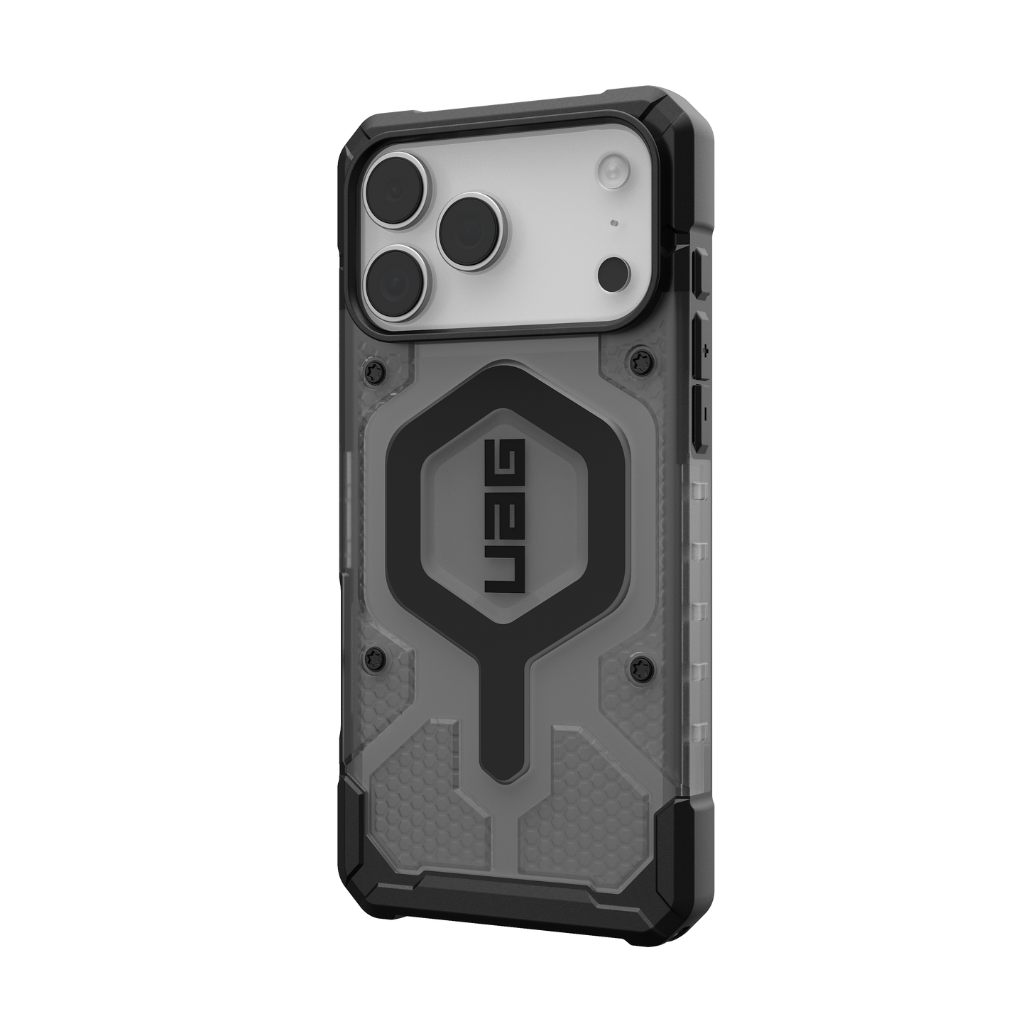 UAG iPhone 17 Pro Max Pathfinder Clear MagSafe - Ash/Black