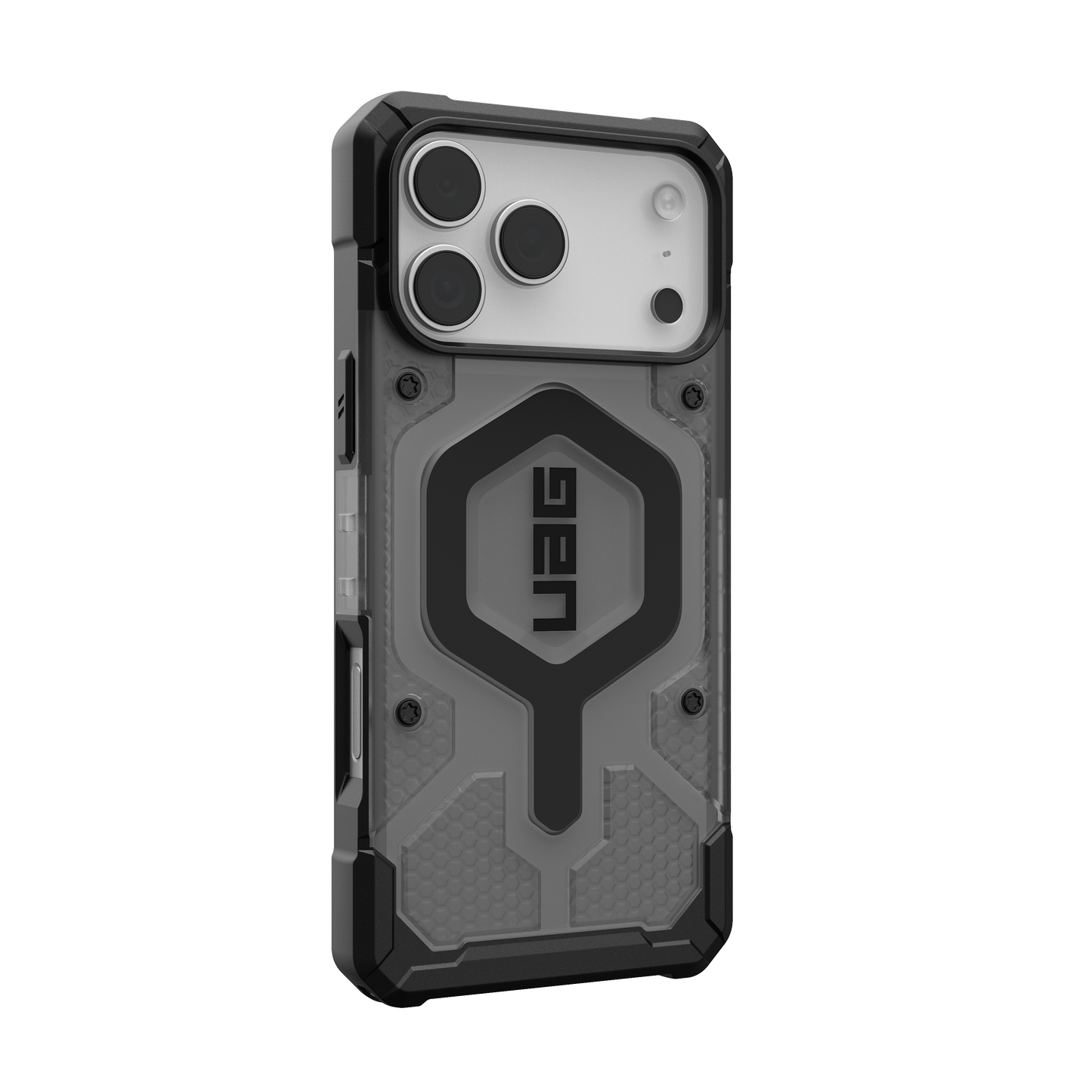 UAG iPhone 17 Pro Max Pathfinder Clear MagSafe - Ash/Black