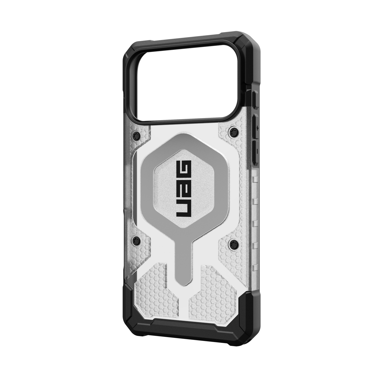 UAG iPhone 17 Pro Max Pathfinder Clear MagSafe - Ice/Silver