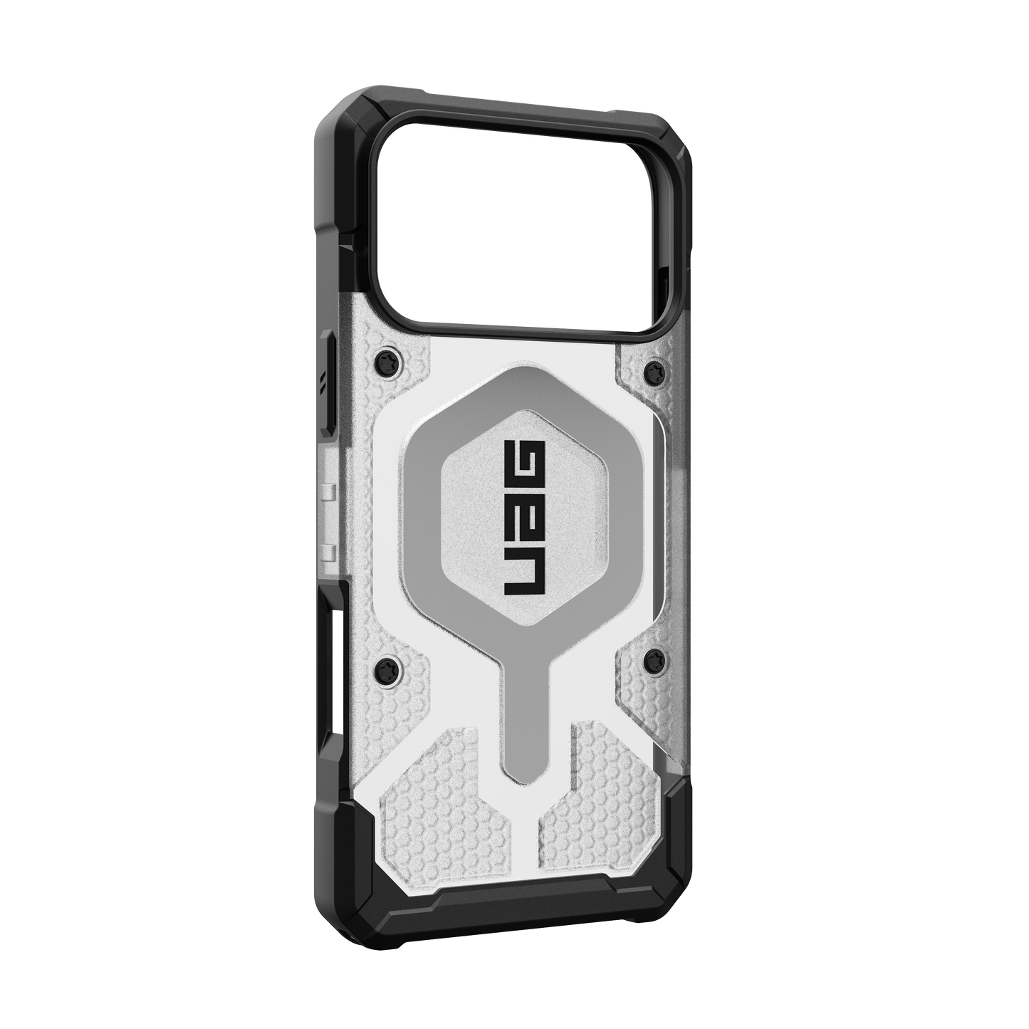 UAG iPhone 17 Pro Max Pathfinder Clear MagSafe - Ice/Silver