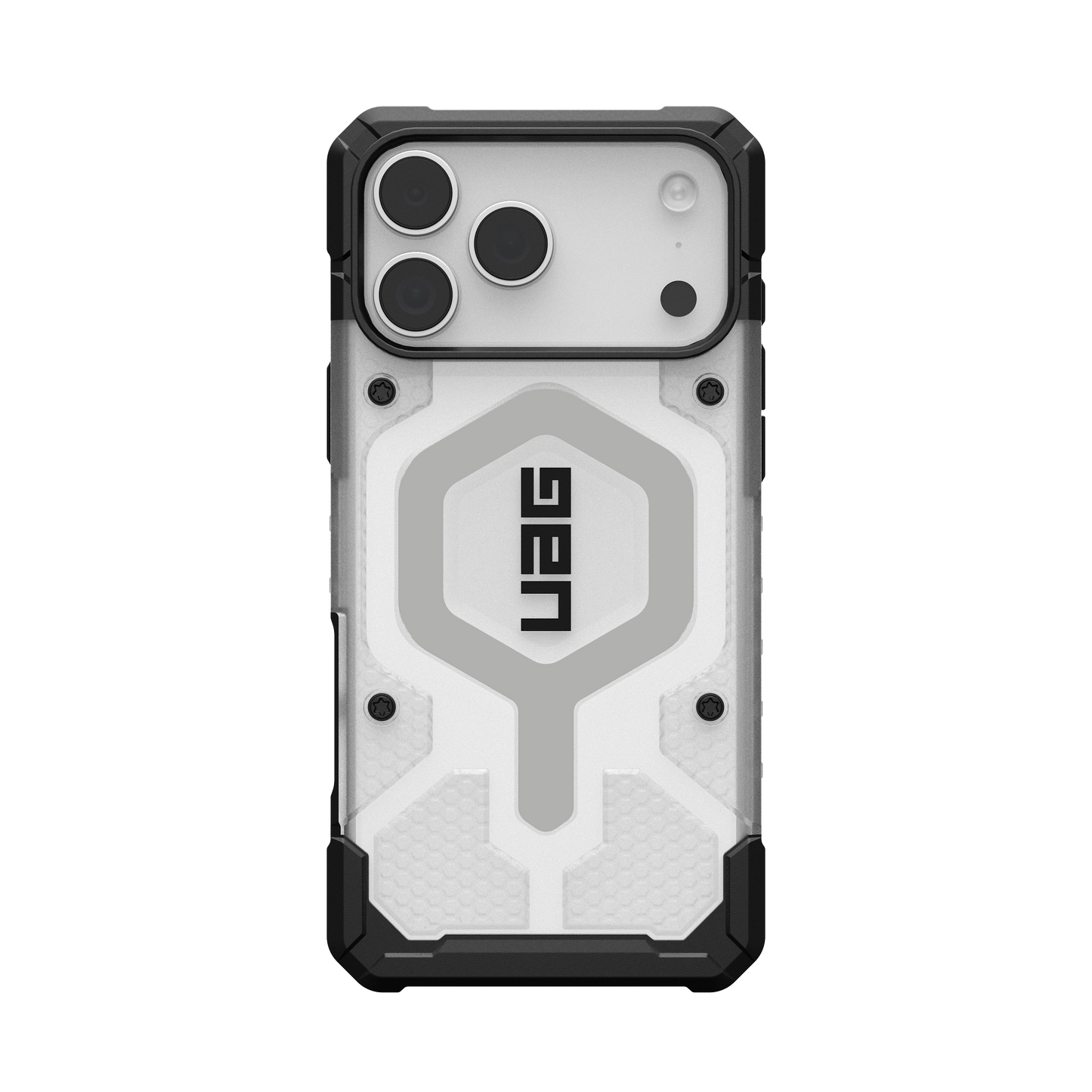 UAG iPhone 17 Pro Max Pathfinder Clear MagSafe - Ice/Silver