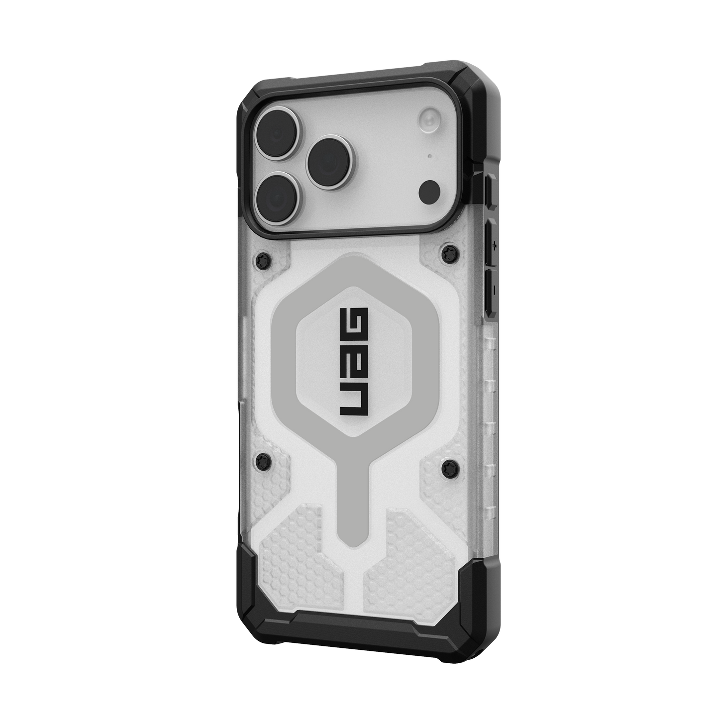 UAG iPhone 17 Pro Max Pathfinder Clear MagSafe - Ice/Silver