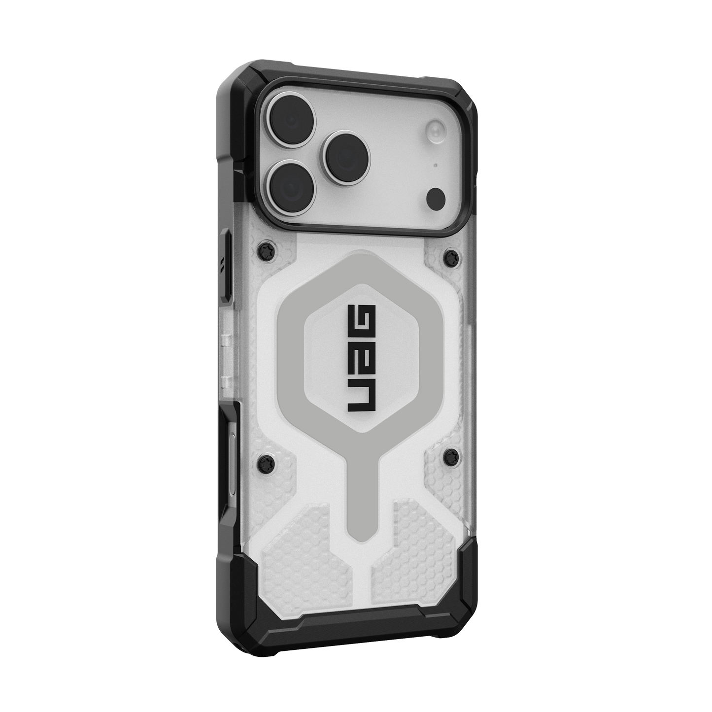 UAG iPhone 17 Pro Max Pathfinder Clear MagSafe - Ice/Silver