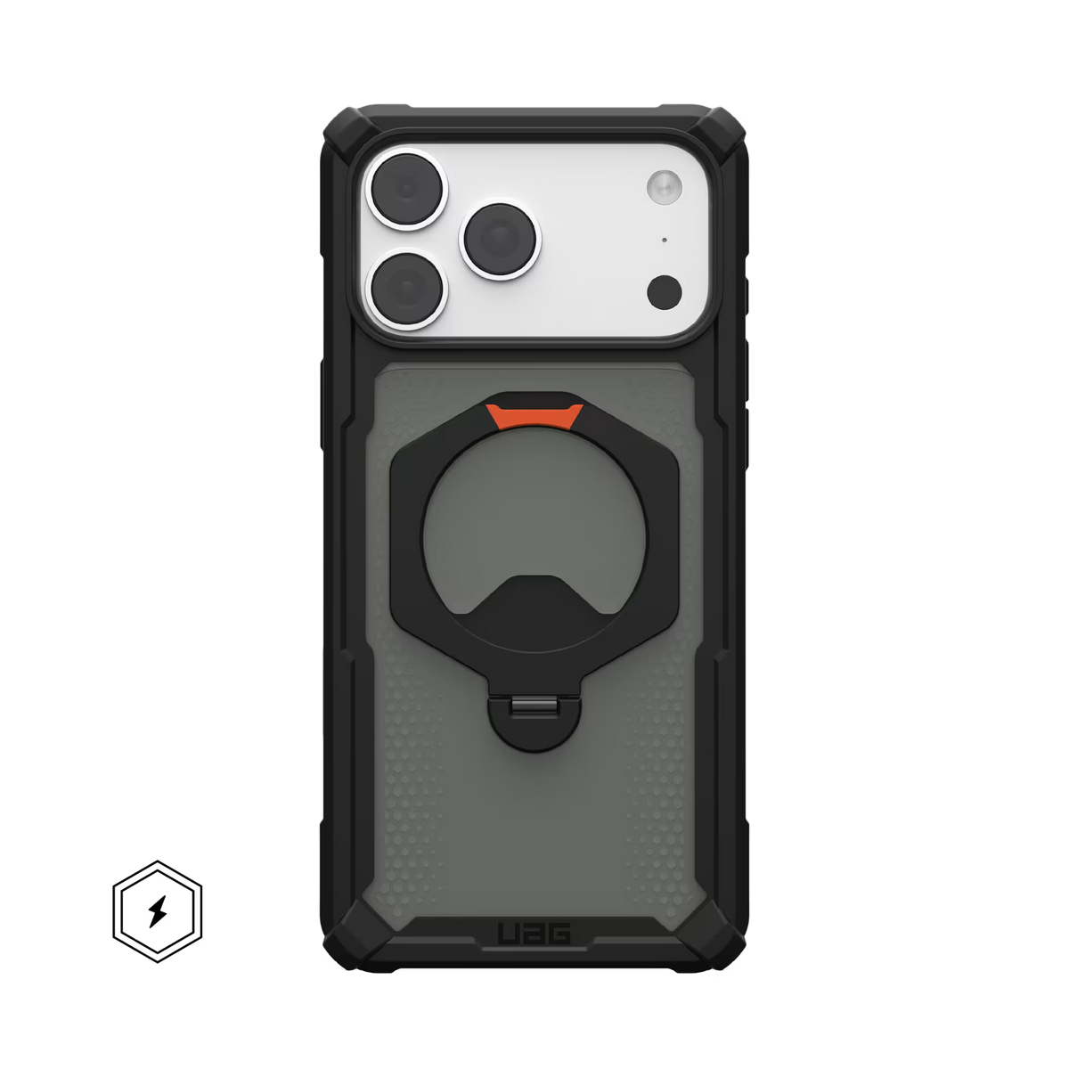 UAG iPhone 18/17 Pro Max Plasma XTE 360 Cap - Black/Orange