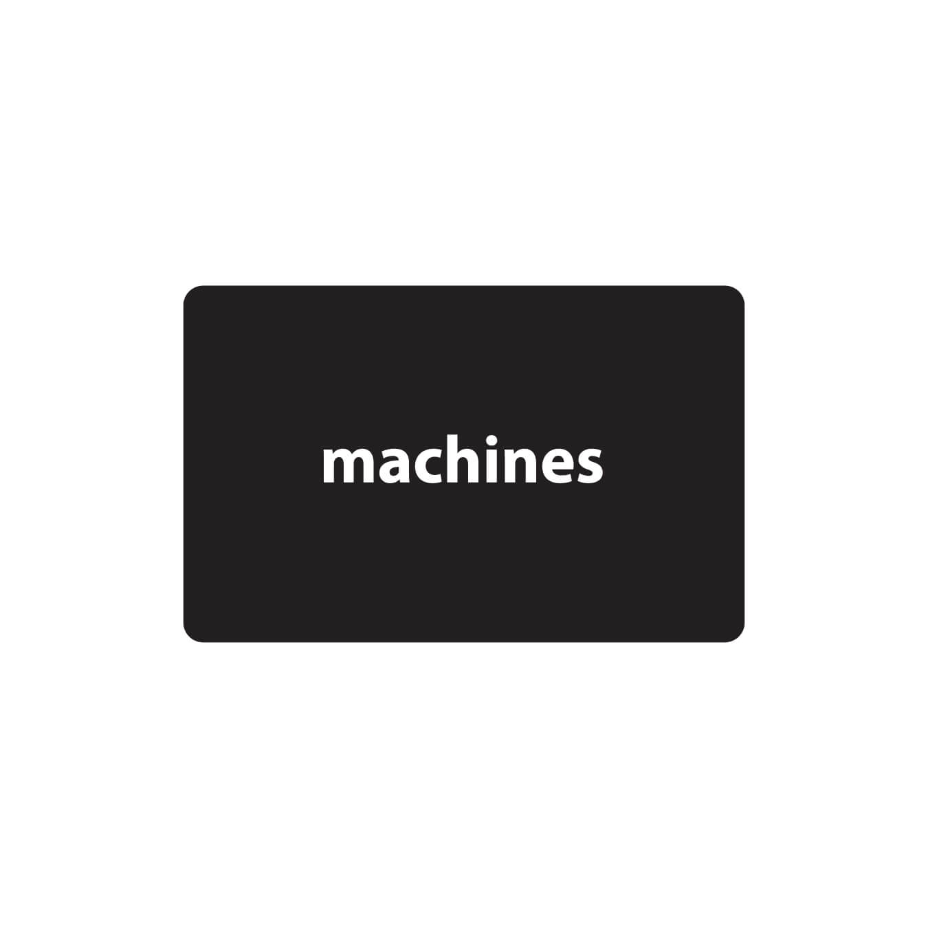Machines Physical Gift Card - RM200