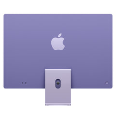 24-inch iMac with Retina 4.5K display: Apple M4 chip with 8-core CPU and 8‑core GPU, 256GB SSD - Purple