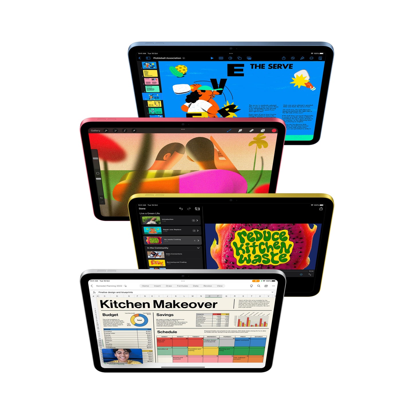 10.9-inch iPad Wi-Fi + Cellular 256GB - Blue (10th generation)