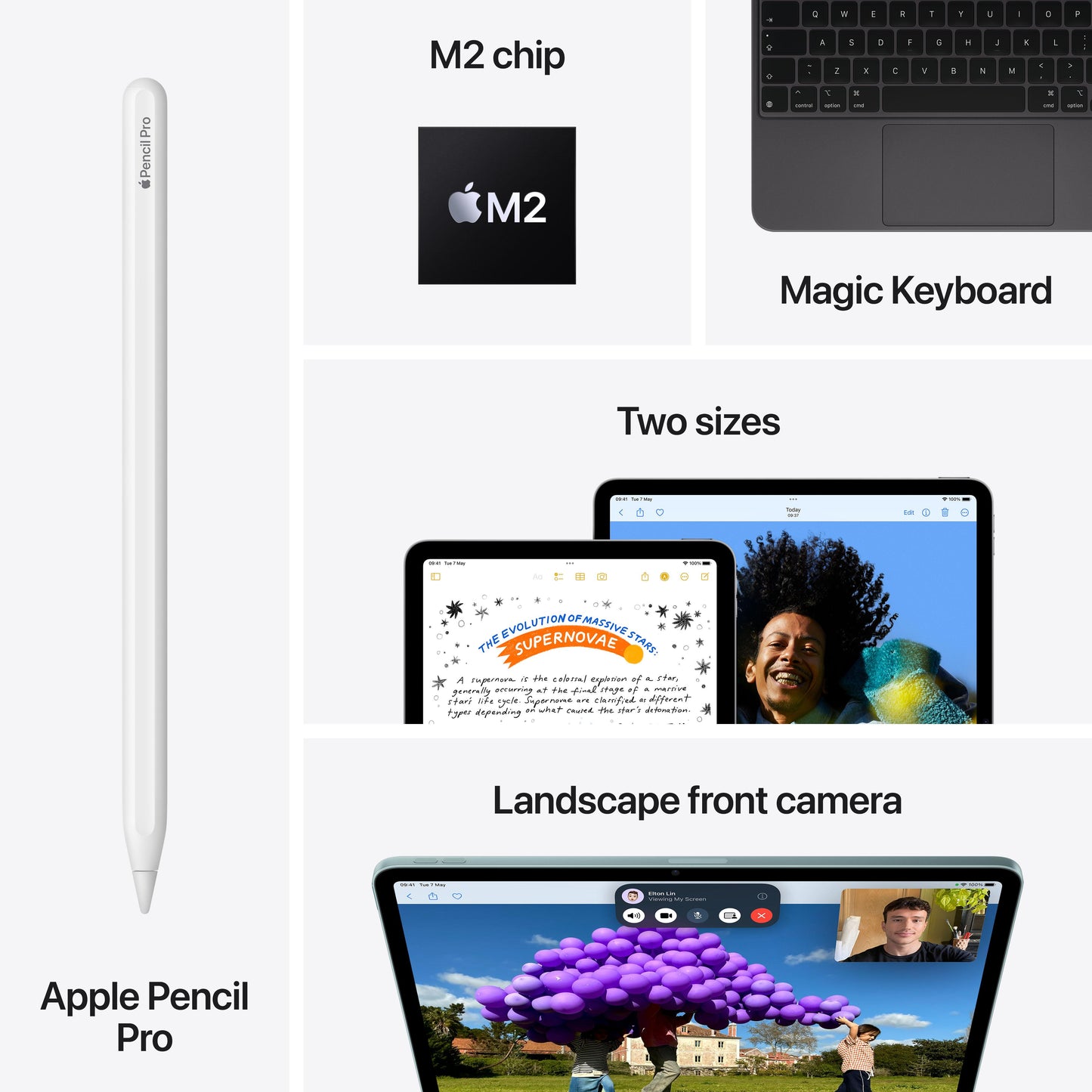 11-inch iPad Air Wi-Fi 128GB - Blue (M2)