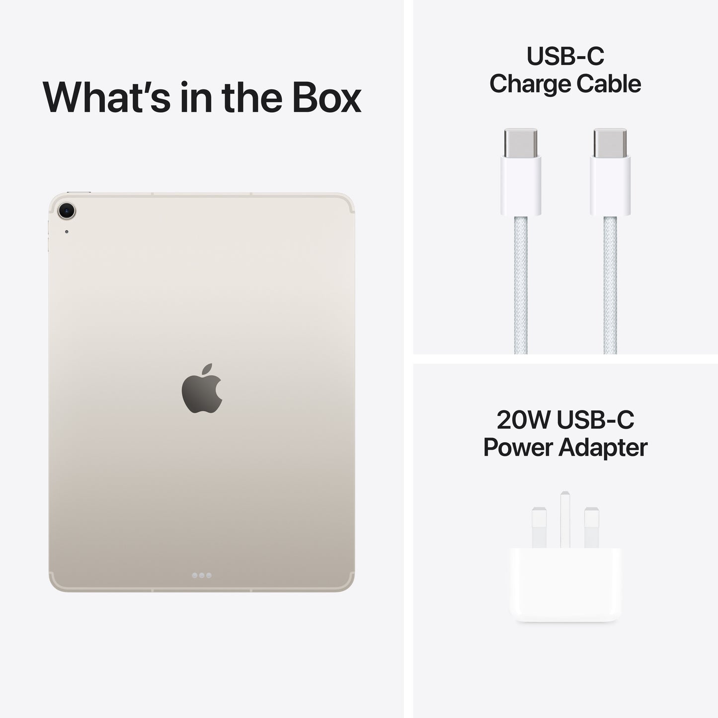 11-inch iPad Air Wi-Fi + Cellular 128GB - Starlight (M3)