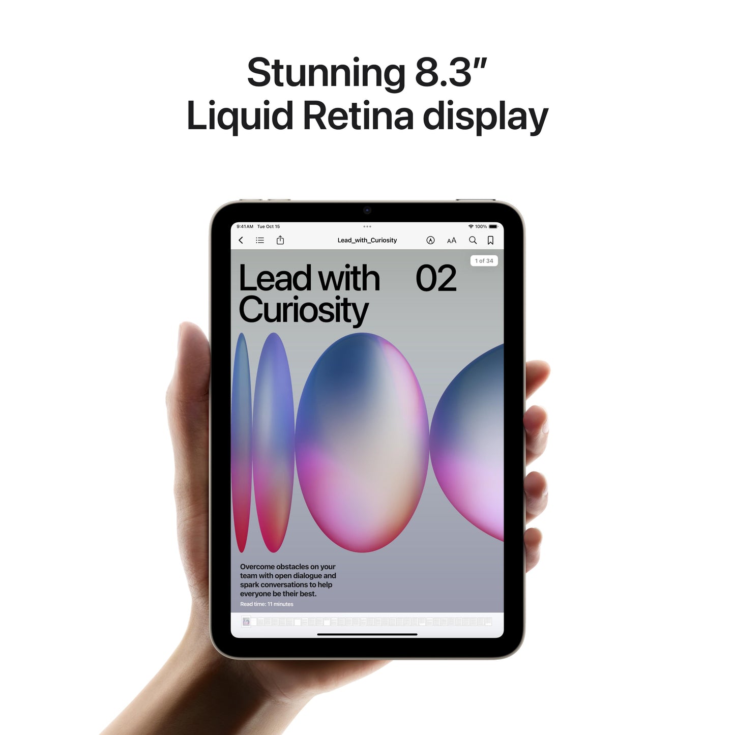 iPad mini Wi-Fi 128GB - Blue (A17 Pro)