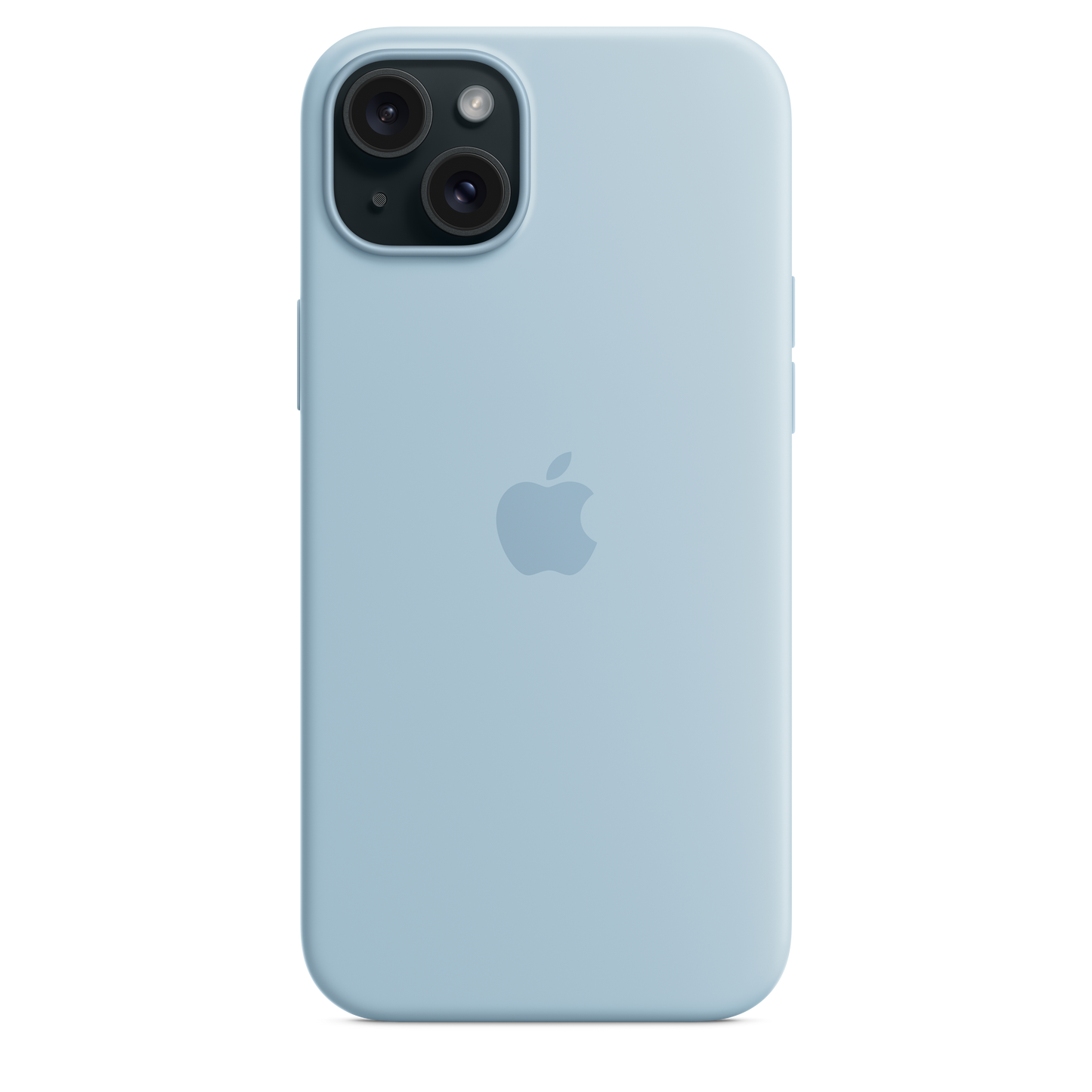 iPhone 15 Plus Silicone Case with MagSafe - Light Blue