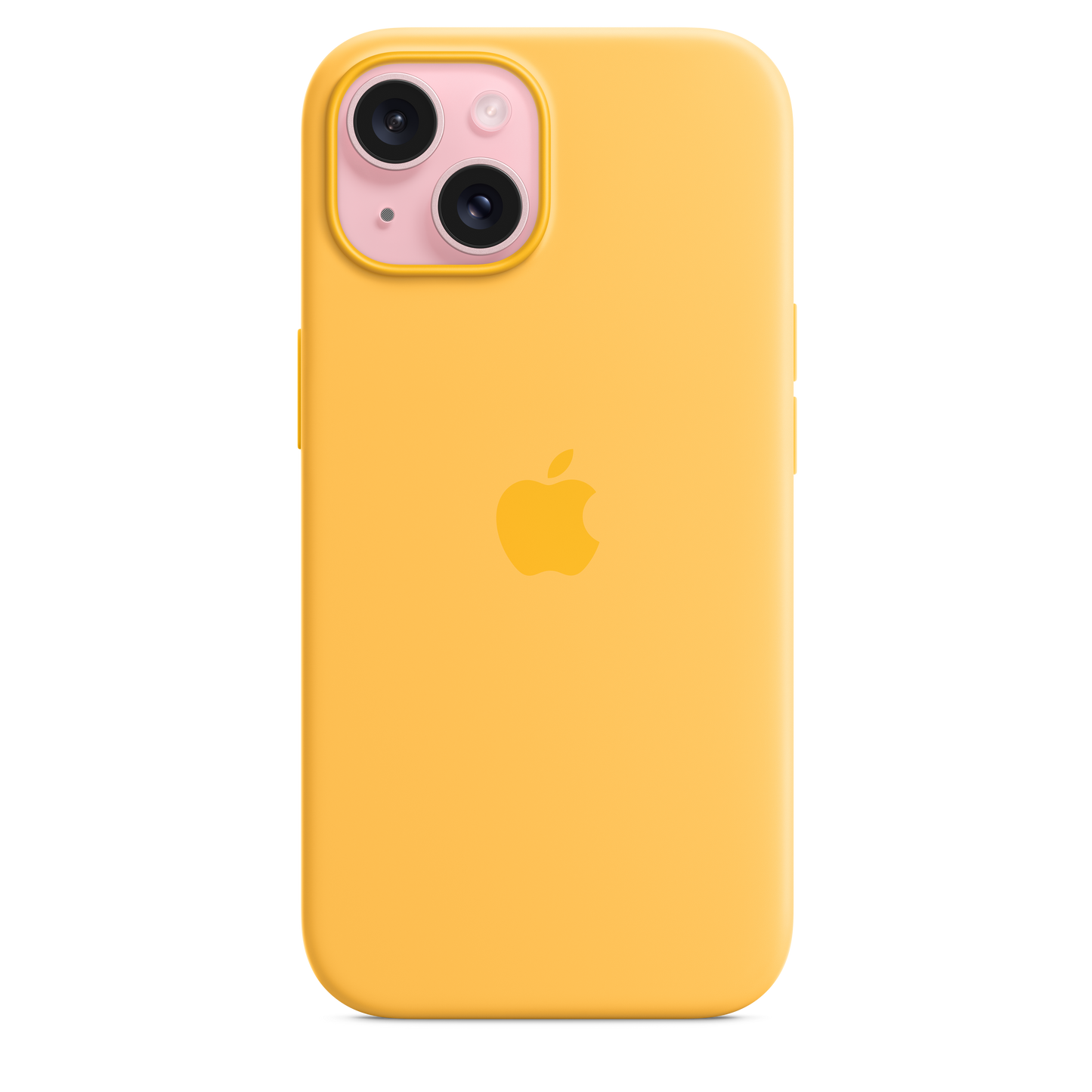 iPhone 15 Silicone Case with MagSafe - Sunshine