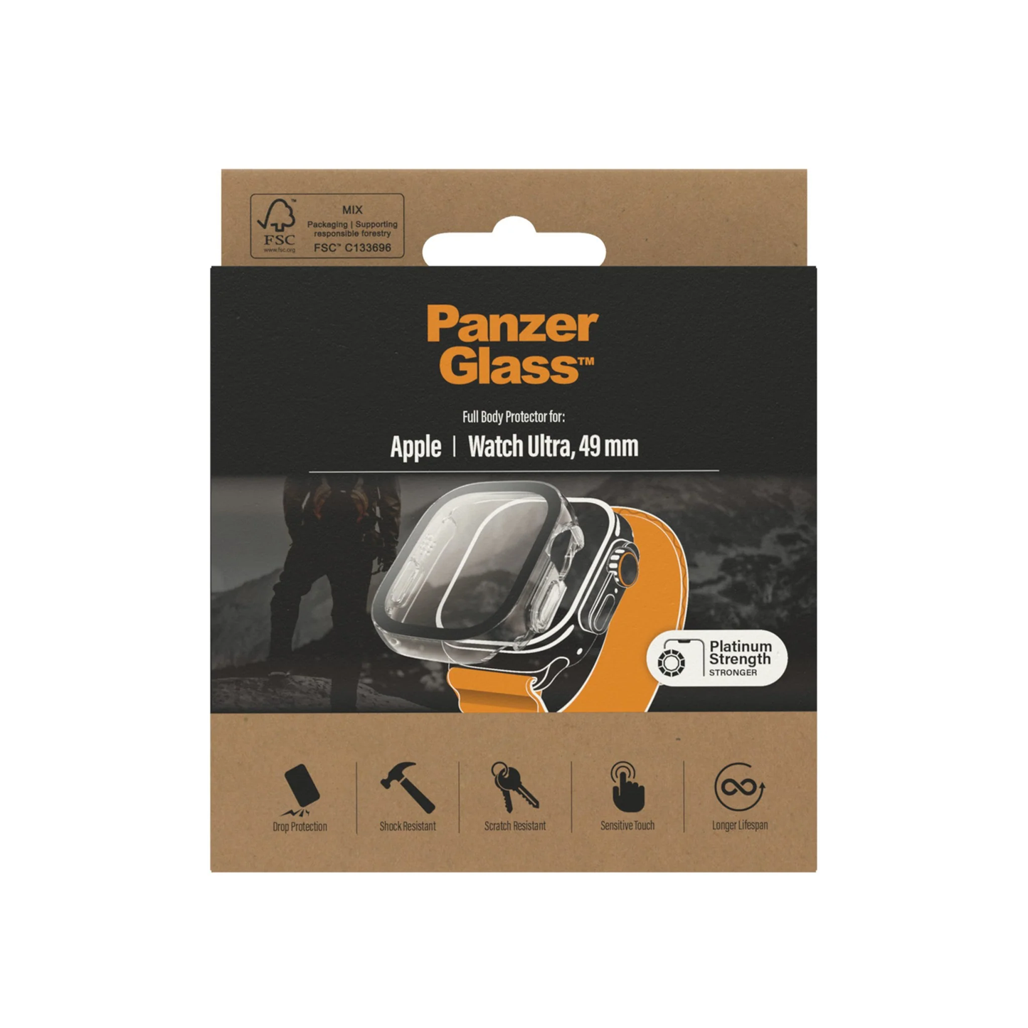PanzerGlass™ Full Body Apple Watch Ultra 49mm - Clear