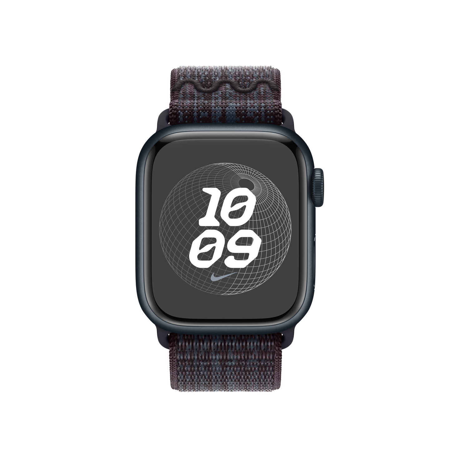 41mm Black Blue Nike Sport Loop Machines