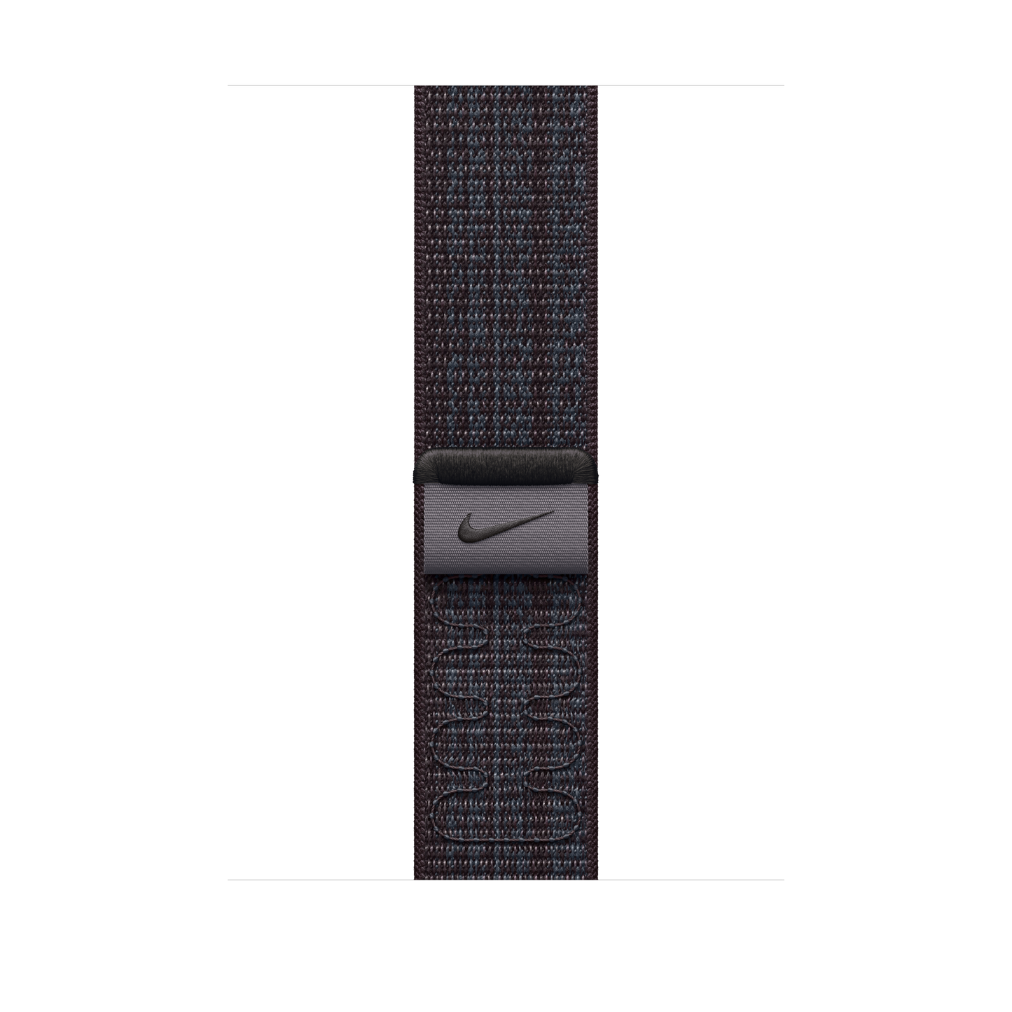 45mm Black/Blue Nike Sport Loop