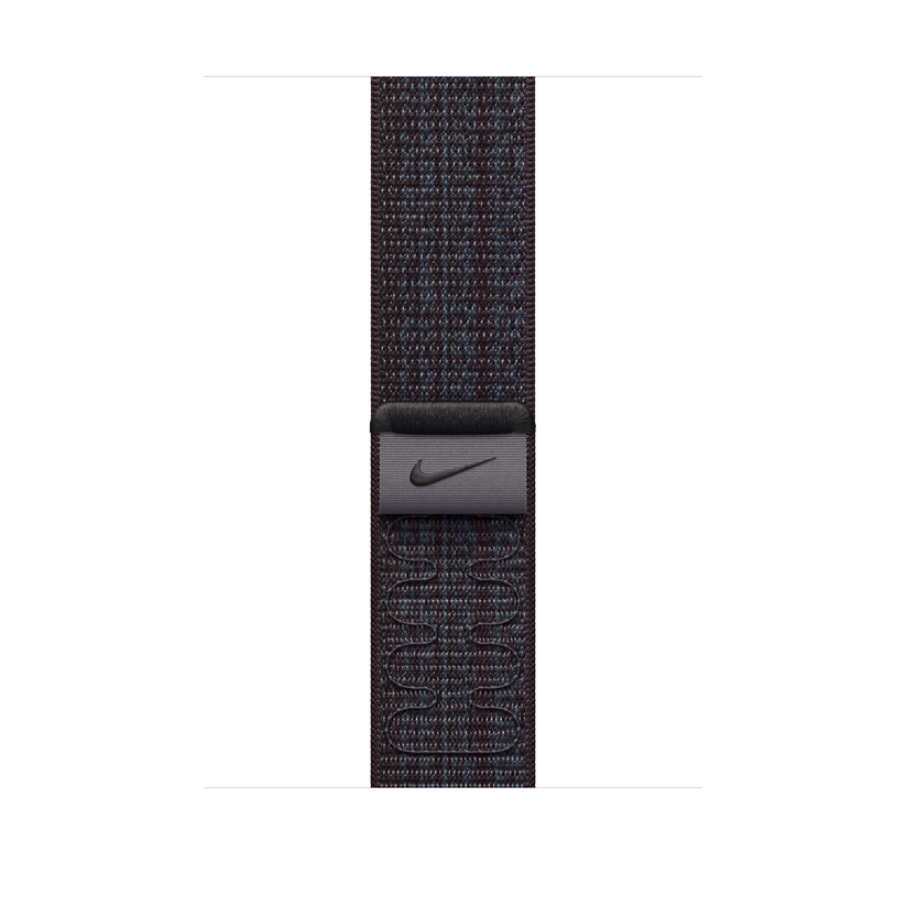 45mm Black/Blue Nike Sport Loop Machines