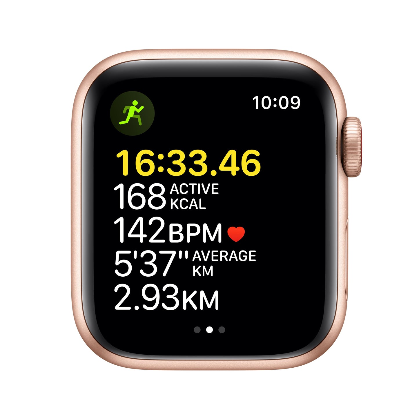 Apple Watch SE GPS + Cellular, 40mm Gold Aluminium Case with Starlight Sport Band - Regular