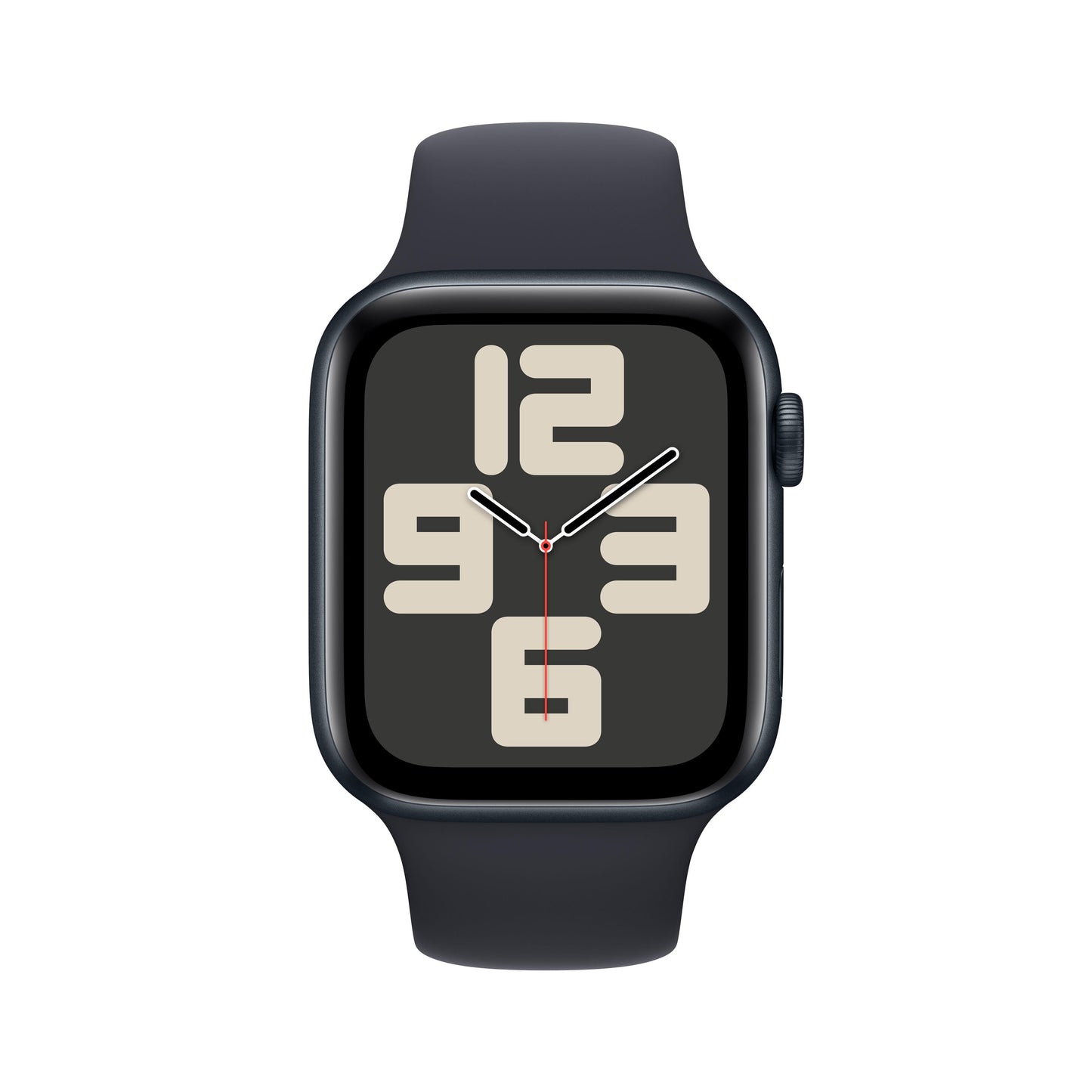 Apple Watch SE GPS + Cellular 44mm Midnight Aluminium Case with Midnight Sport Band - S/M
