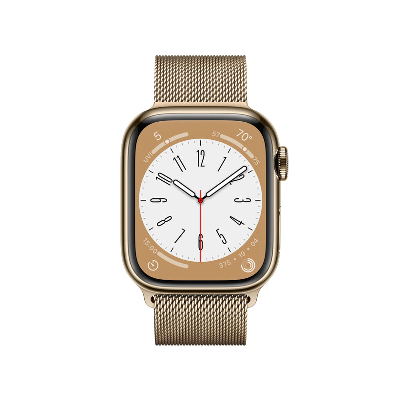 Apple watch steel discount gold