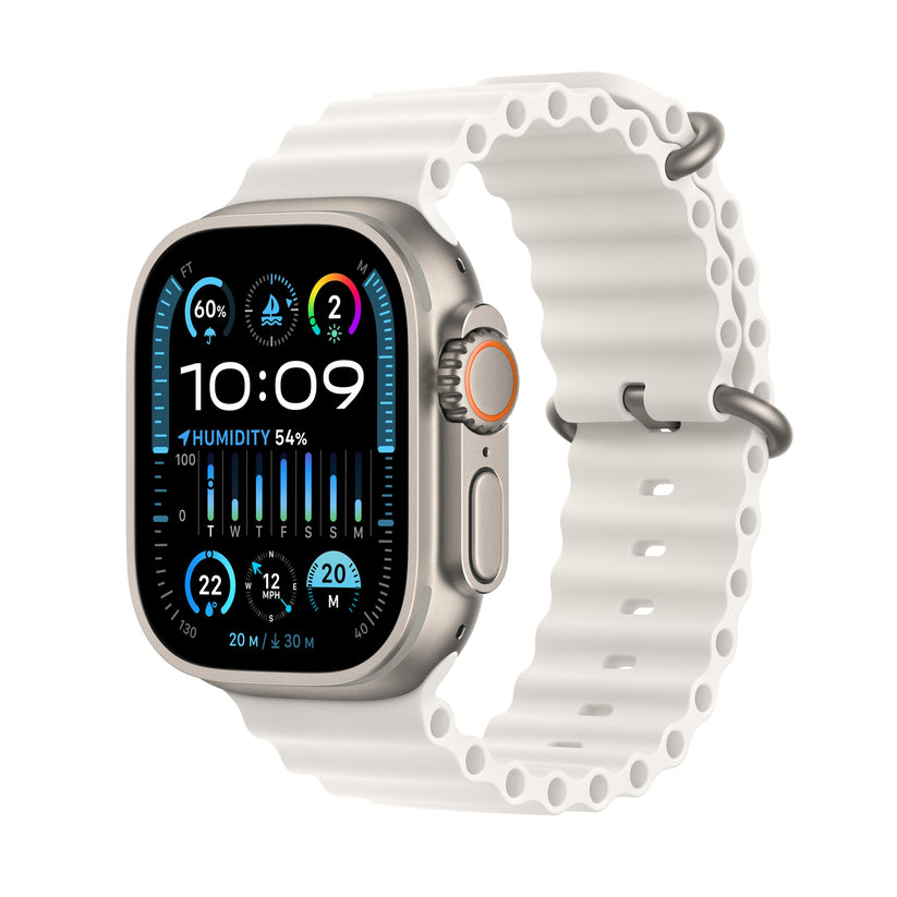 Apple Watch Ultra 2 GPS Cellular 49mm Titanium Case with White