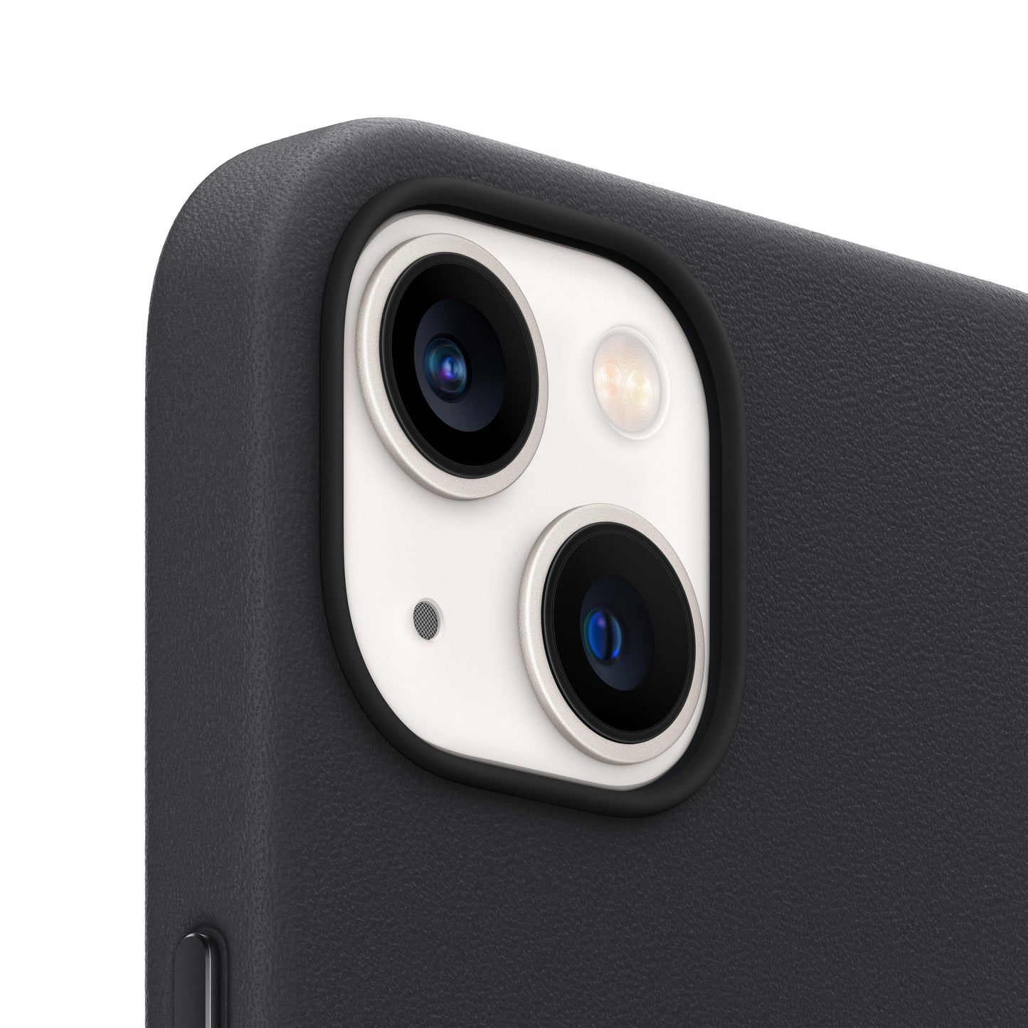 iPhone 13 Leather Case with MagSafe - Midnight