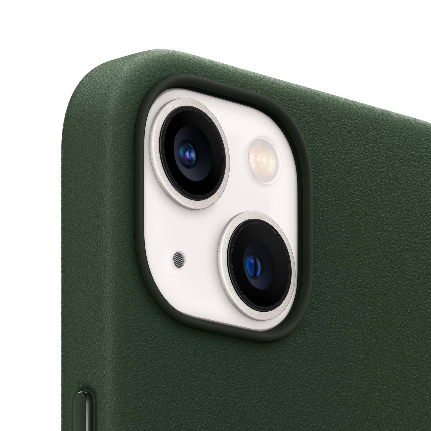 iPhone 13 Leather Case with MagSafe - Sequoia Green