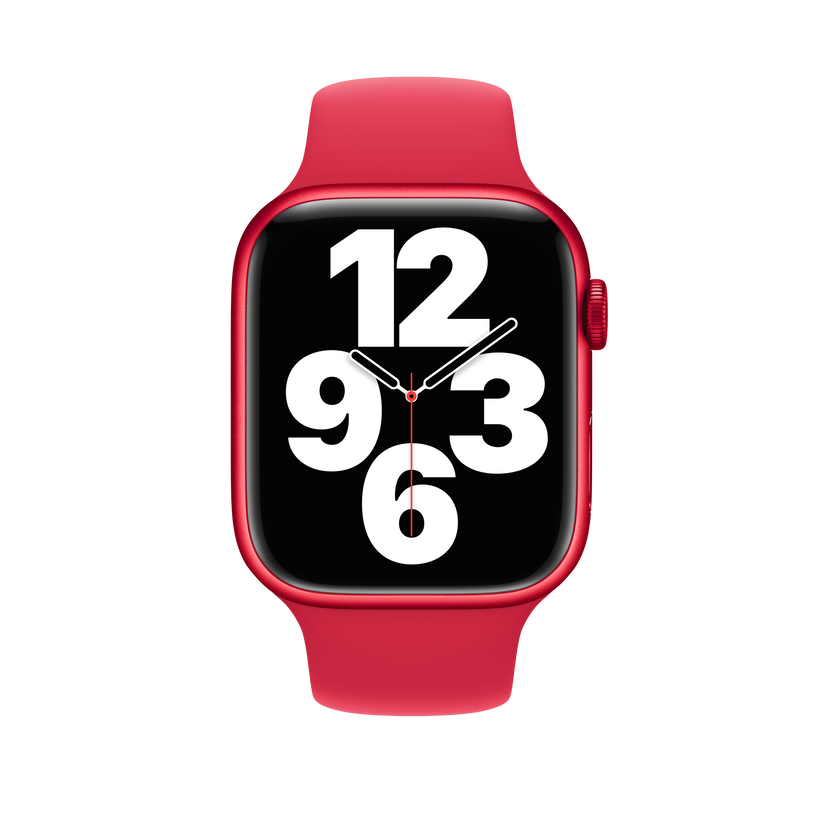 45mm (PRODUCT) RED Sport Band – Machines - Main Image