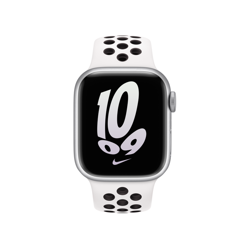 41mm Summit White Black Nike Sport Band Machines