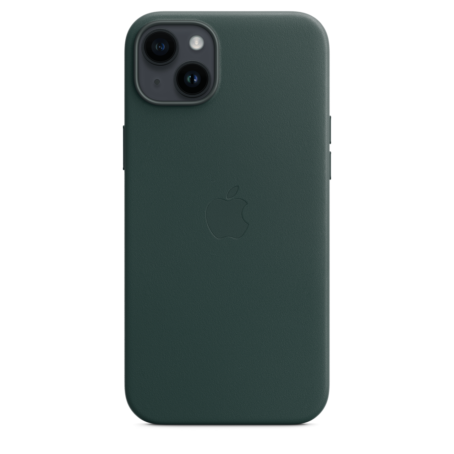 iPhone 14 Plus Leather Case with MagSafe - Forest Green