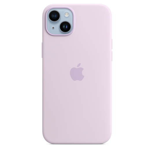 iPhone 14 Plus Silicone Case with MagSafe - Lilac