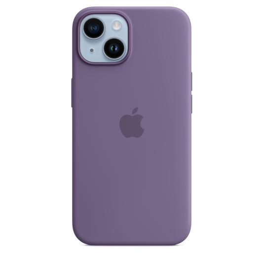 iPhone 14 Silicone Case with MagSafe - Iris