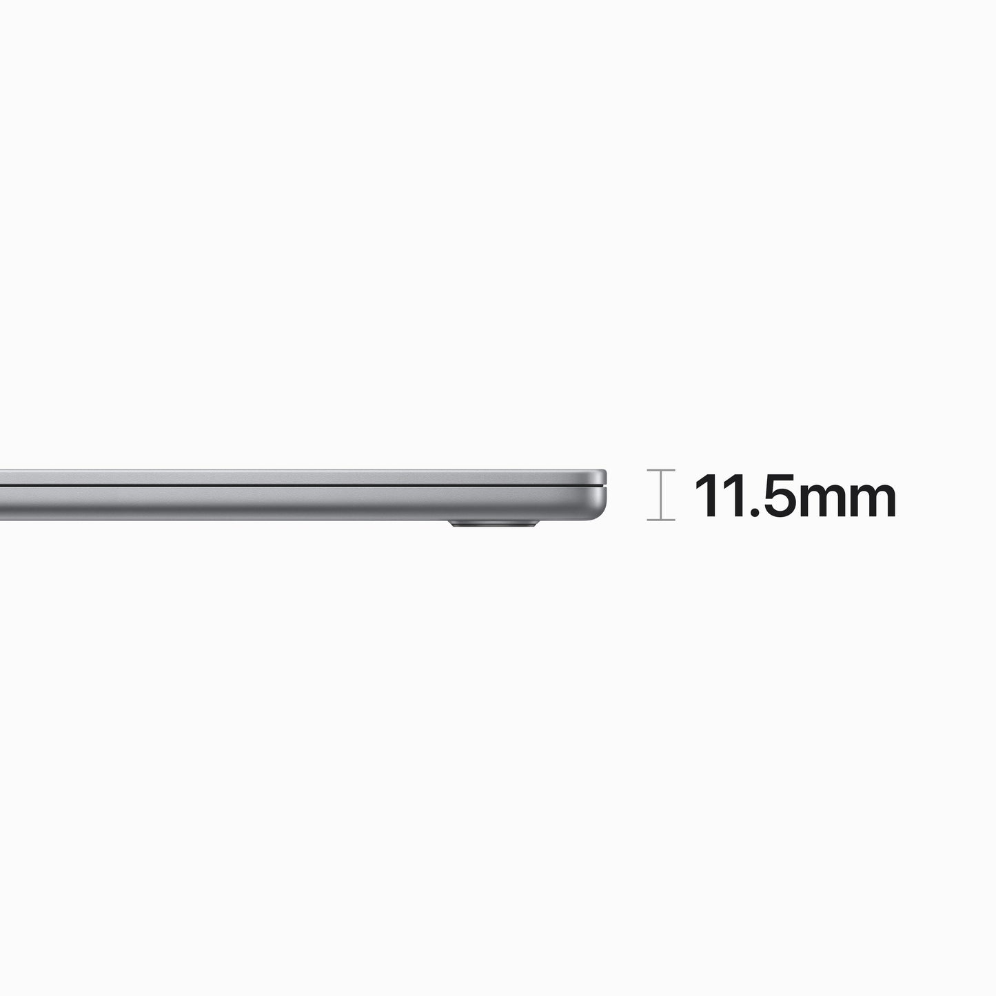 15-inch MacBook Air: Apple M2 chip with 8‑core CPU and 10‑core GPU, 512GB SSD - Space Grey