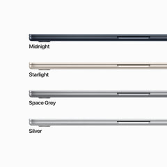 15-inch MacBook Air: Apple M2 chip with 8‑core CPU and 10‑core GPU, 512GB SSD - Starlight