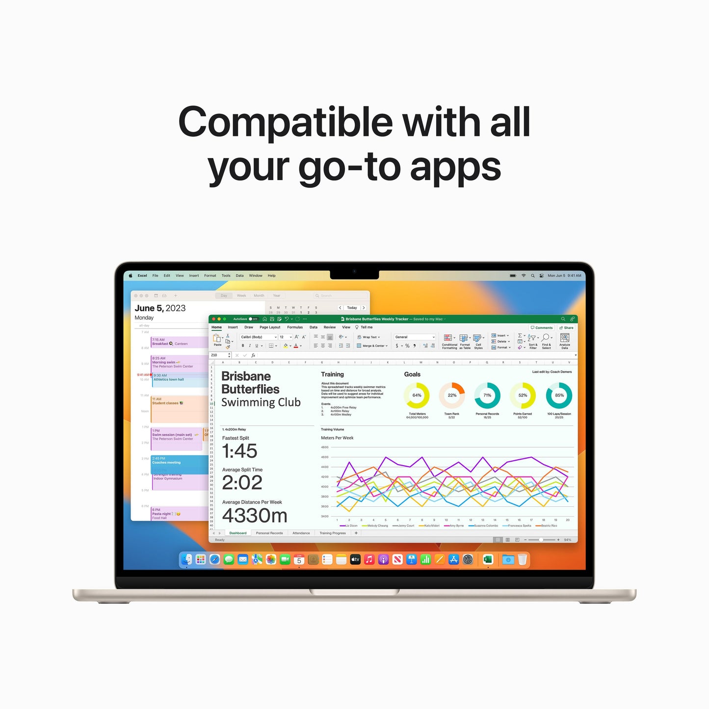 15-inch MacBook Air: Apple M2 chip with 8‑core CPU and 10‑core GPU, 512GB SSD - Starlight
