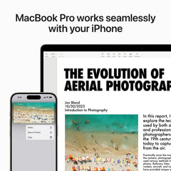 14-inch MacBook Pro: Apple M3 Pro chip with 11‑core CPU and 14‑core GPU, 512GB SSD - Space Black