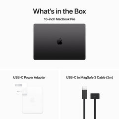 16-inch MacBook Pro: Apple M3 Max chip with 16‑core CPU and 40‑core GPU, 1TB SSD - Space Black