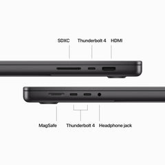 16-inch MacBook Pro: Apple M3 Max chip with 16‑core CPU and 40‑core GPU, 1TB SSD - Space Black