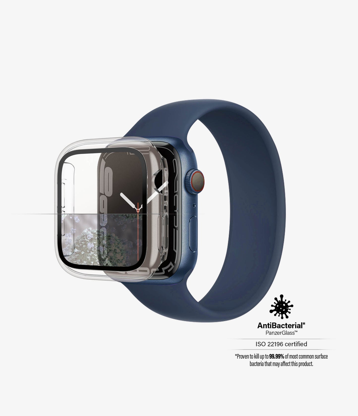 PanzerGlass™ Screen Protection Full Body Apple Watch Series 8 | 7 - 41mm / Clear