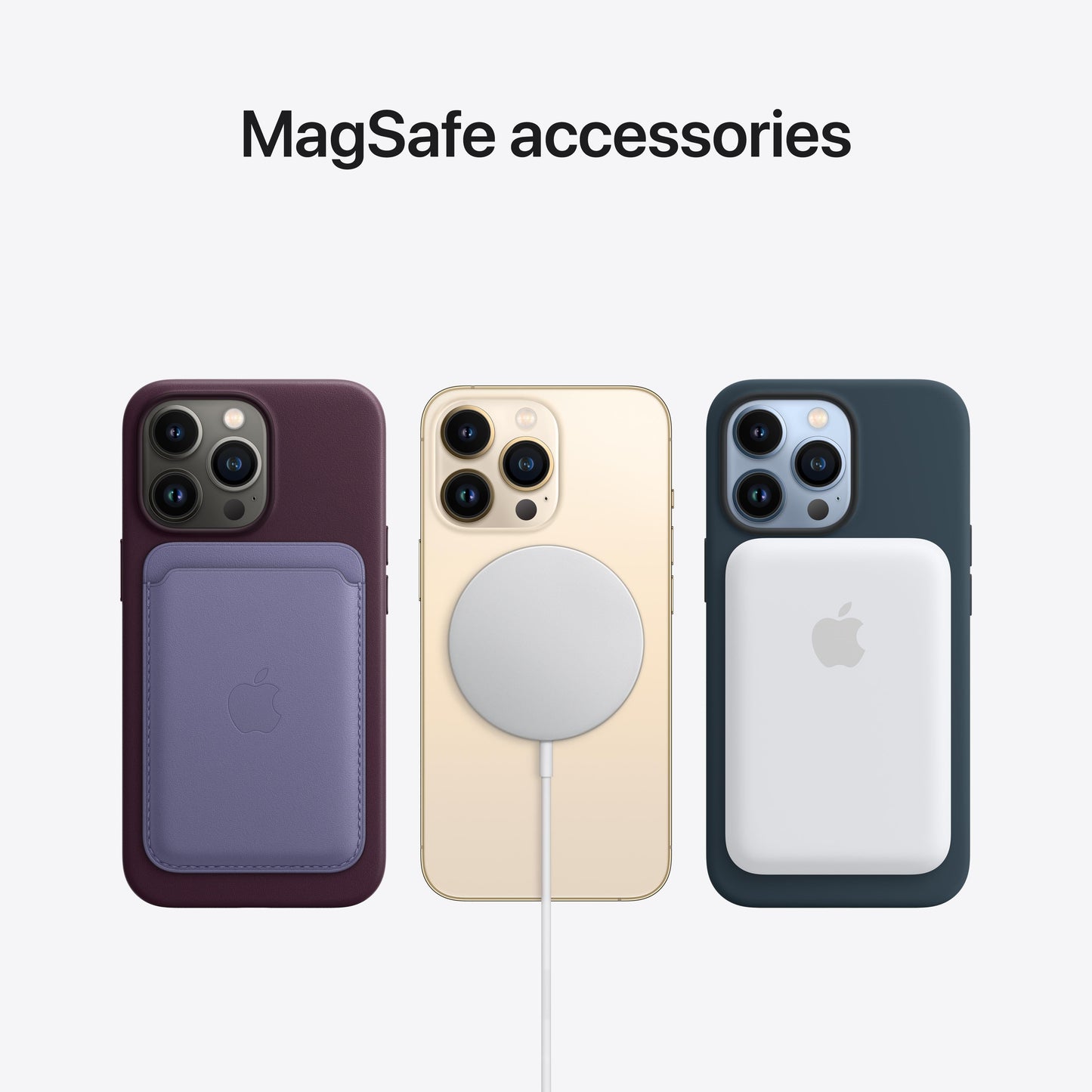 iPhone 13 Pro Silicone Case with MagSafe – Abyss Blue